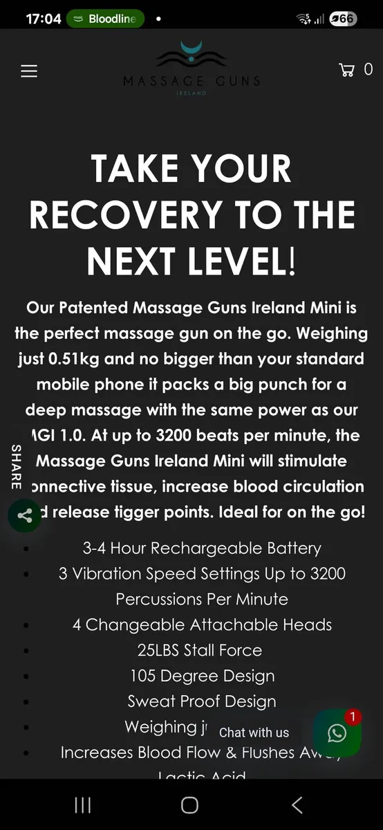 Mini massage gun - Image 3