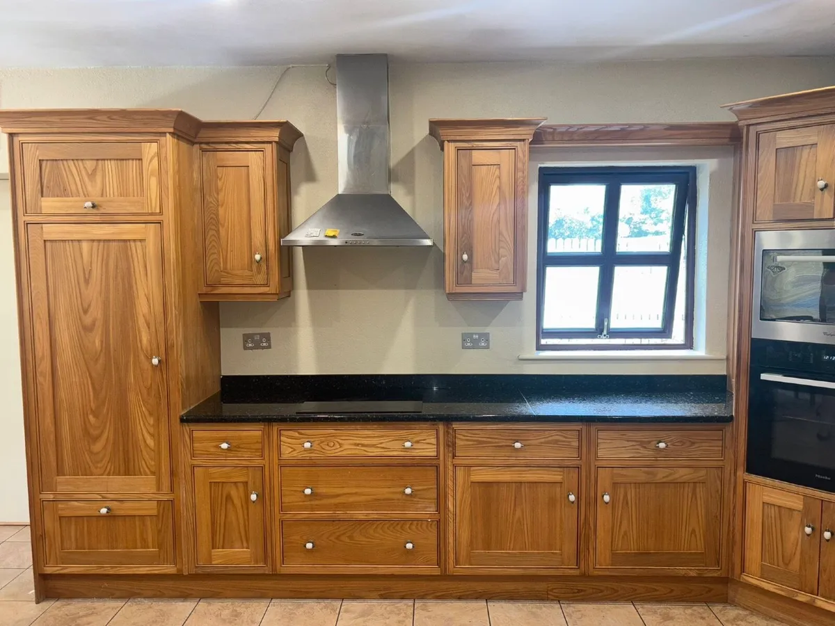 Hand Made Solid Wood Kitchen - Image 1
