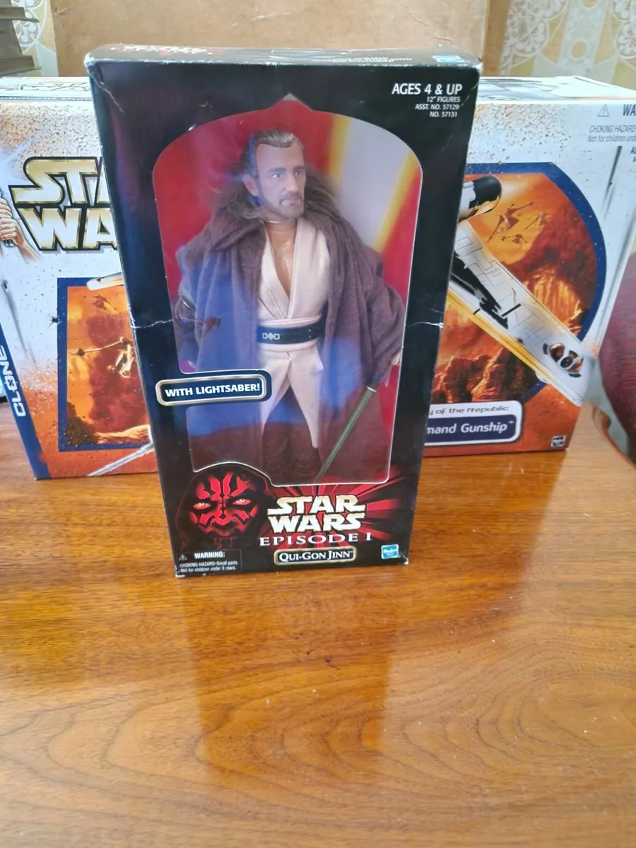 Star Wars 12" Eposide 1 Qui Gon Jinn - Image 1