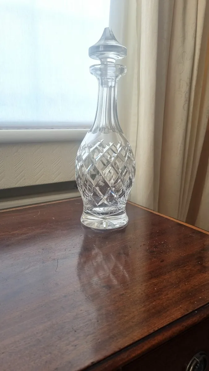Waterford Glass Wine Decanter - Image 1