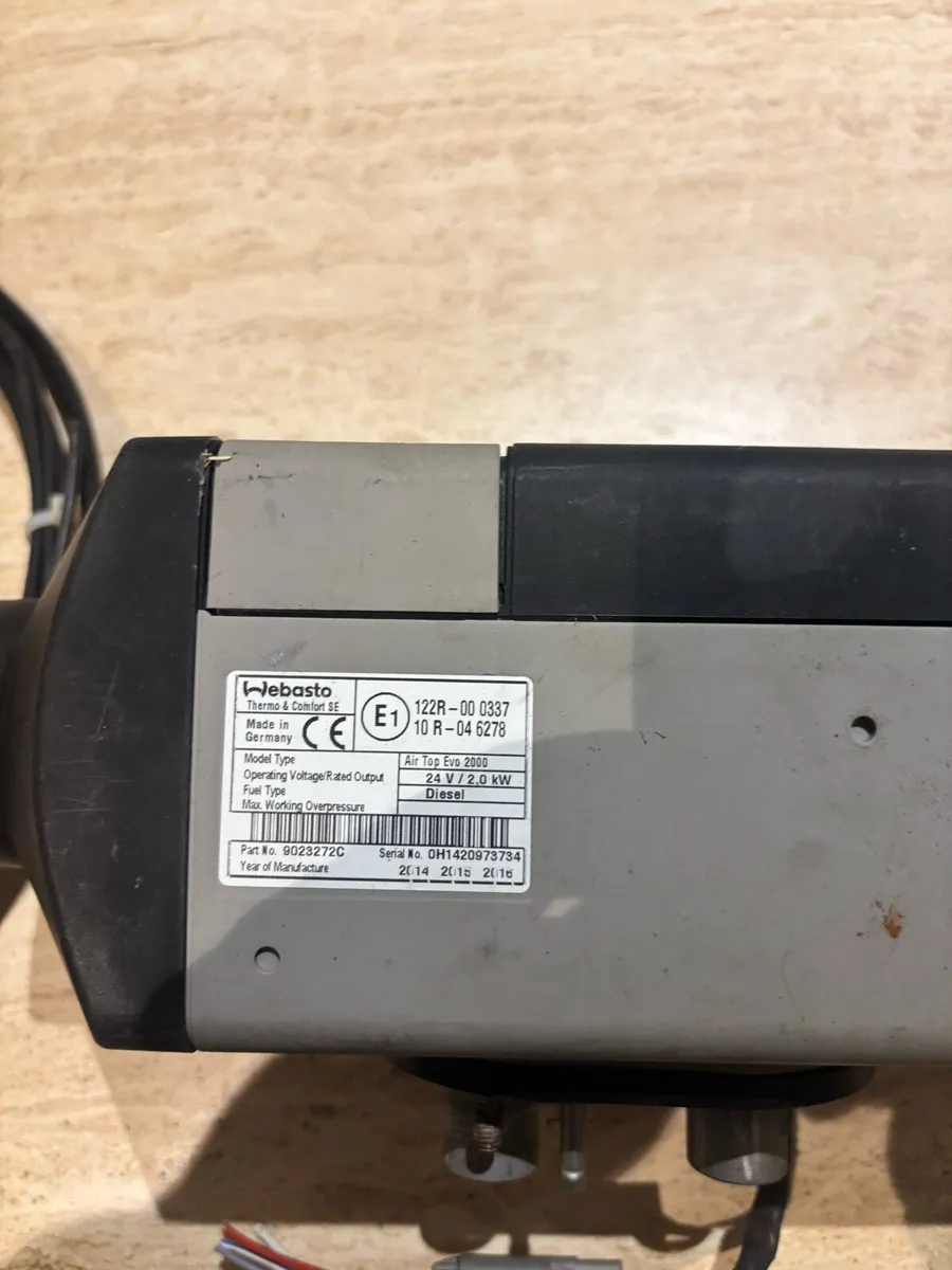 For sale Lorry Night Heater 24 v Diesel - Image 3