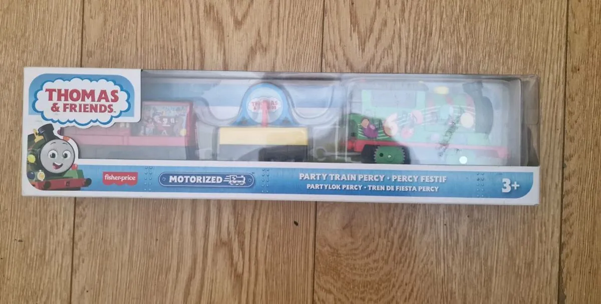 Thomas & Friends Party Train Percy Motorised Engin - Image 1