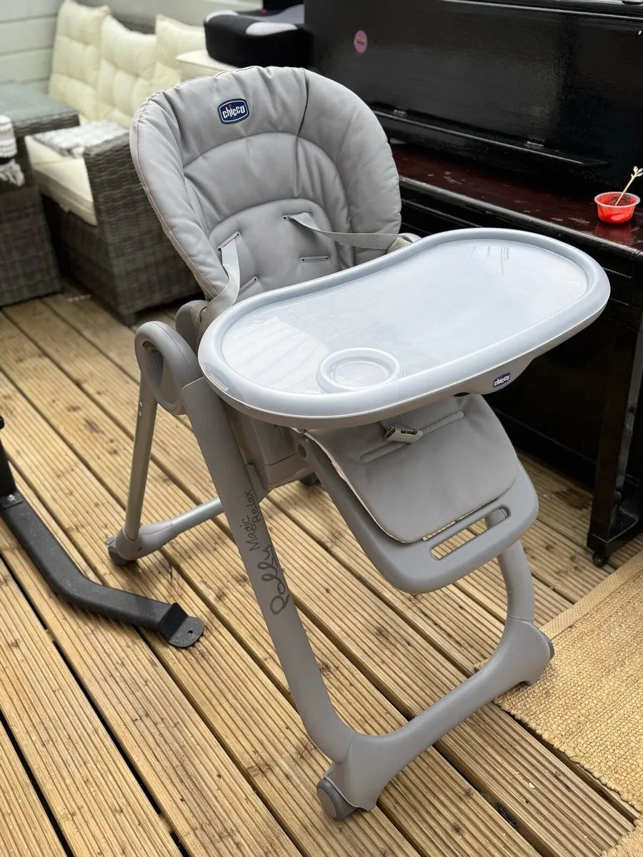 Polly Magic Relax 21 Graphite Chicco kids highchai - Image 2