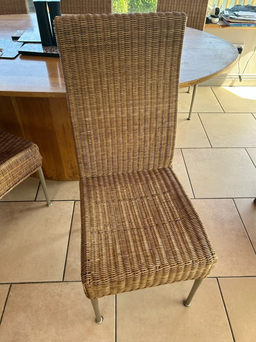 Dining Chairs - Wicker - Image 1
