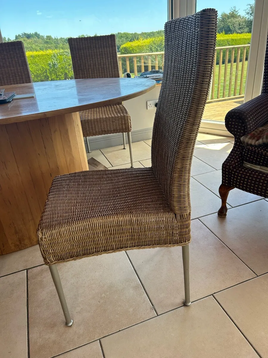 Dining Chairs - Wicker - Image 2