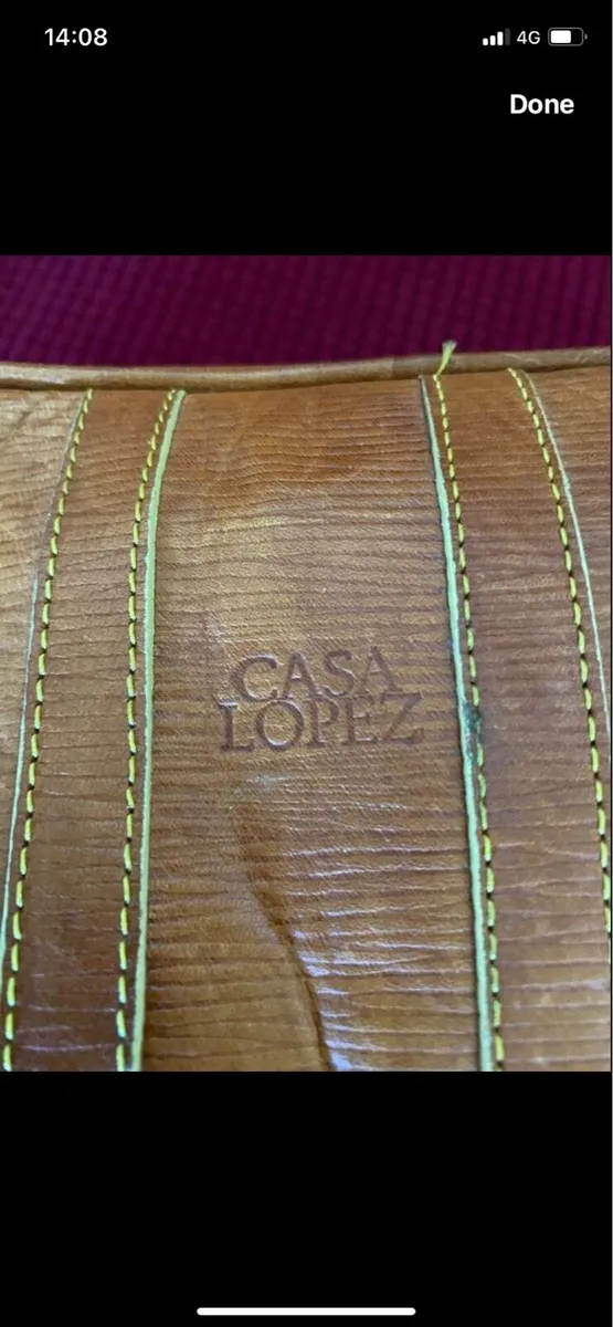 Quality Leather Toiletry Bag - Image 2