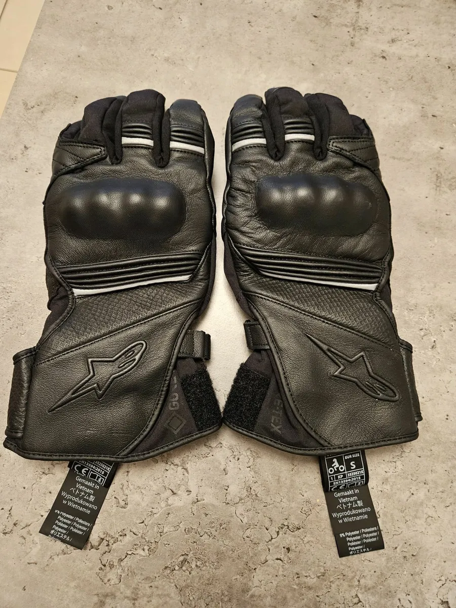 Alpinestars leather gore tex waterproof motorcycle - Image 1