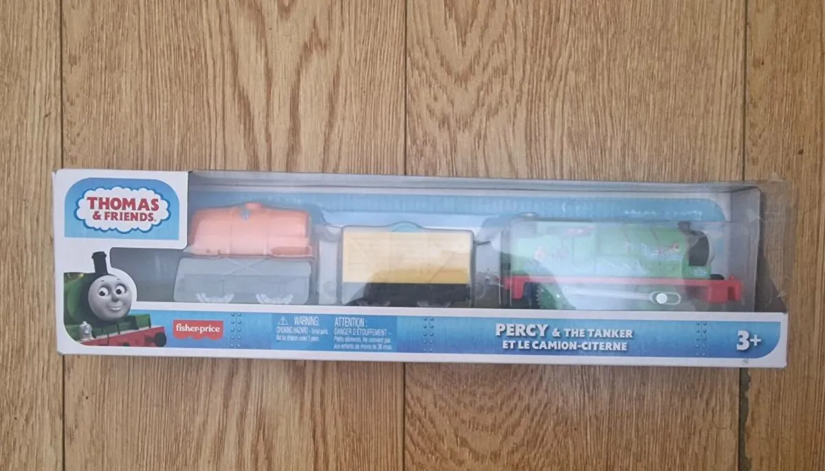Thomas & Friends Motorized Percy & The Tanker - Image 1