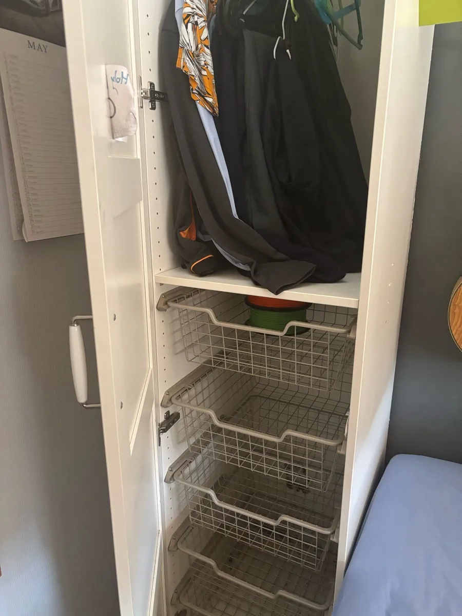 Ikea Pax Wardrobe with door & internal drawers - Image 2