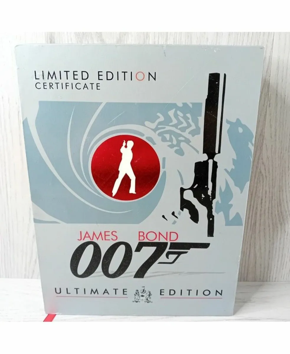 JAMES BOND 007 LIMITED EDITION CERTIFICATE 20 DVD