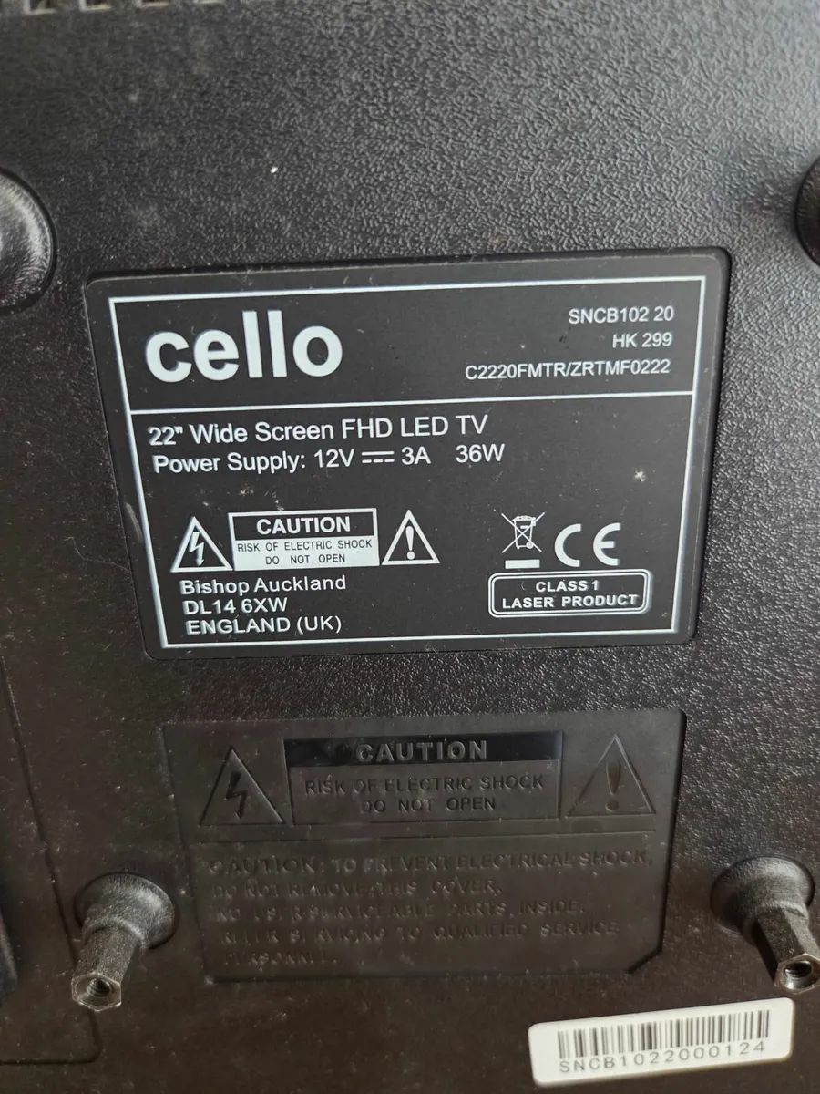 Television Cello 22" - Image 2