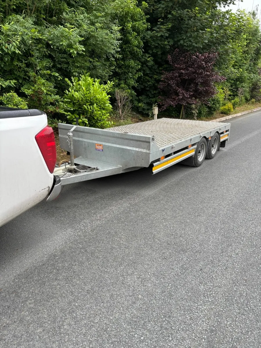 12x6 Flatbed Trailer NO VAT - Image 3