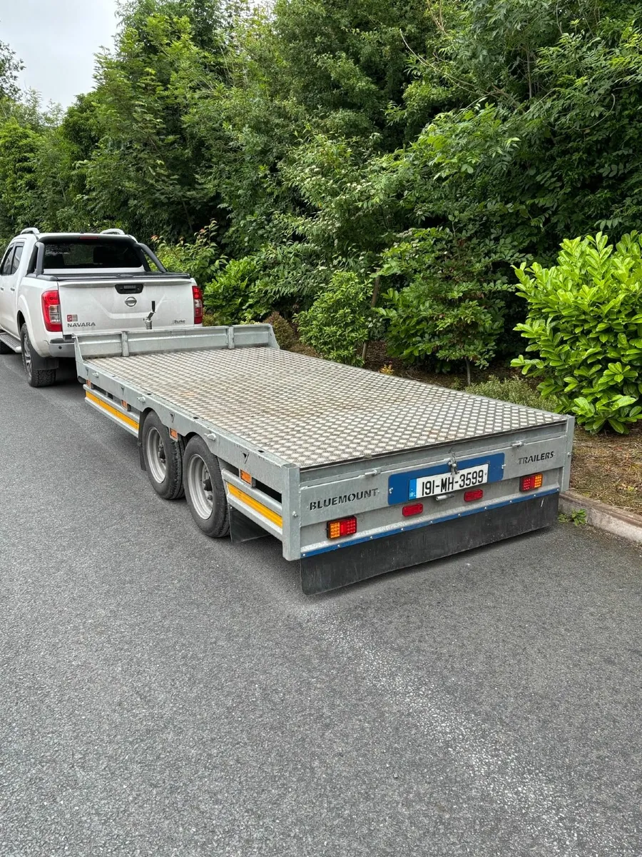 12x6 Flatbed Trailer NO VAT - Image 1