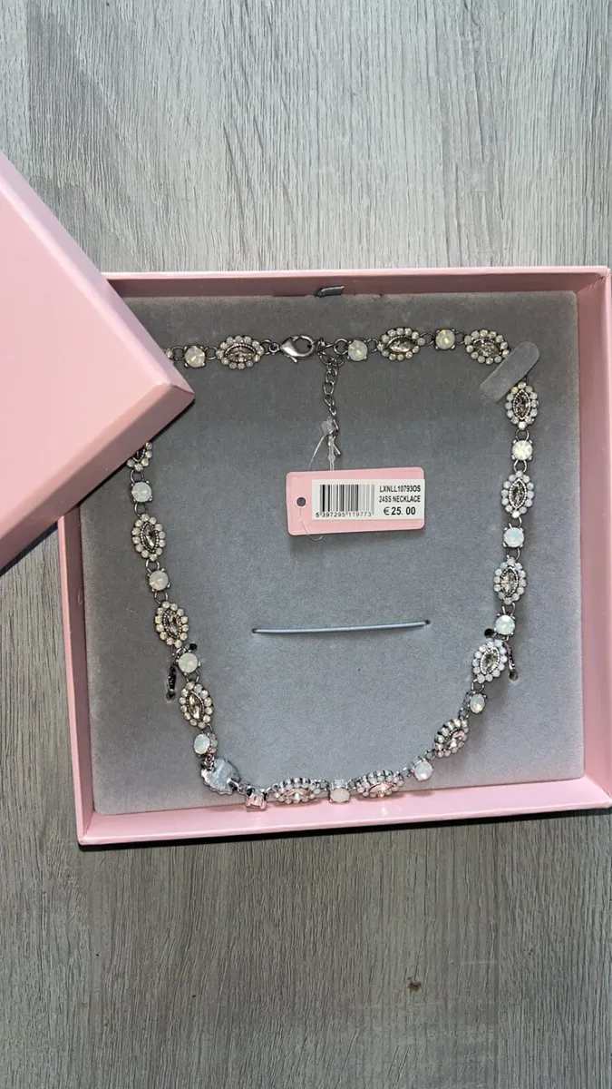 Opal Silver Necklace - Image 2