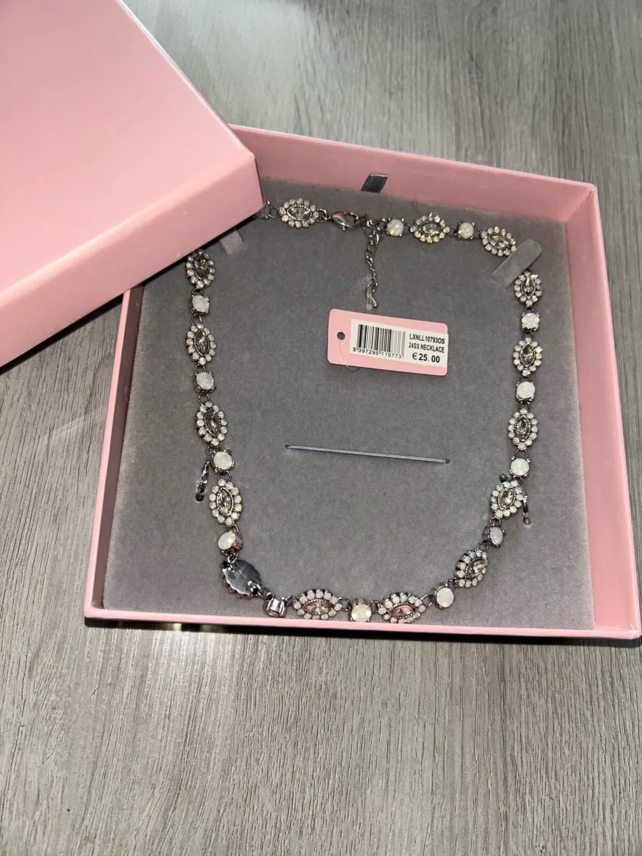 Opal Silver Necklace - Image 3