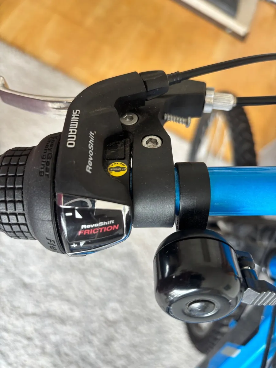 24 Inch Team Mountain Bike Blue - Image 2