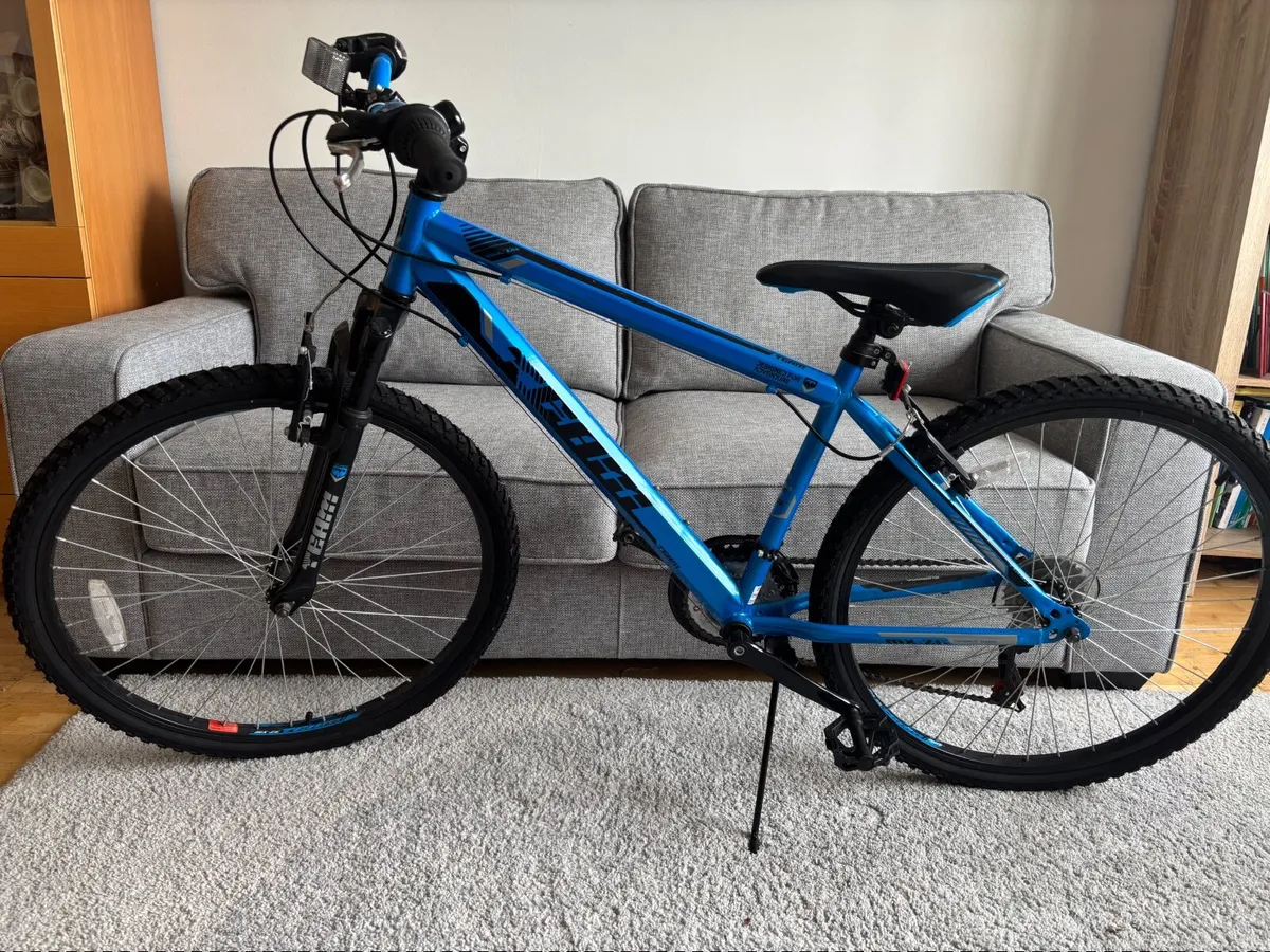 24 Inch Team Mountain Bike Blue - Image 4