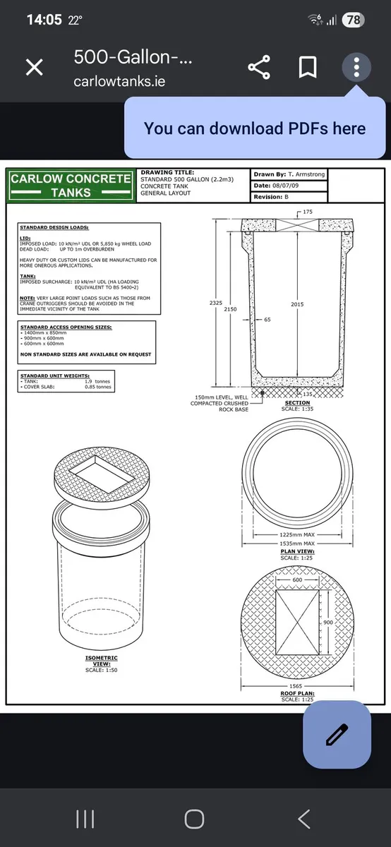 Concrete tank - Image 2