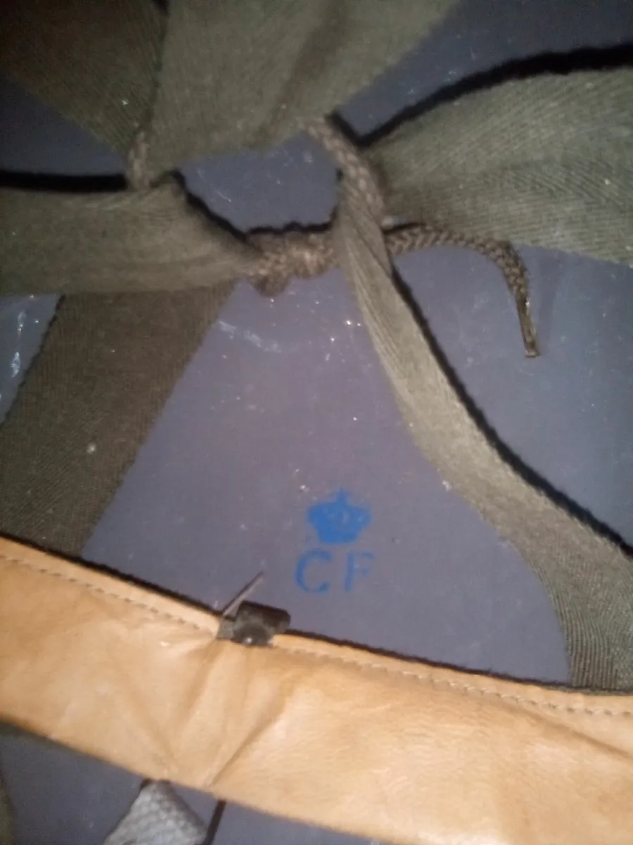 Danish Civil Defence Steel Helmet - Image 3