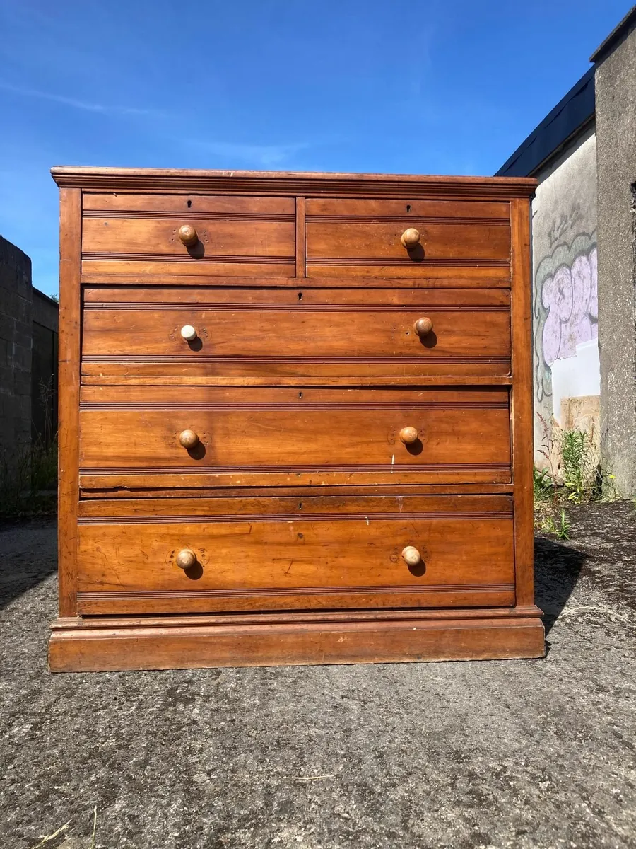 Antique Chest of Drawers - Large - Image 1