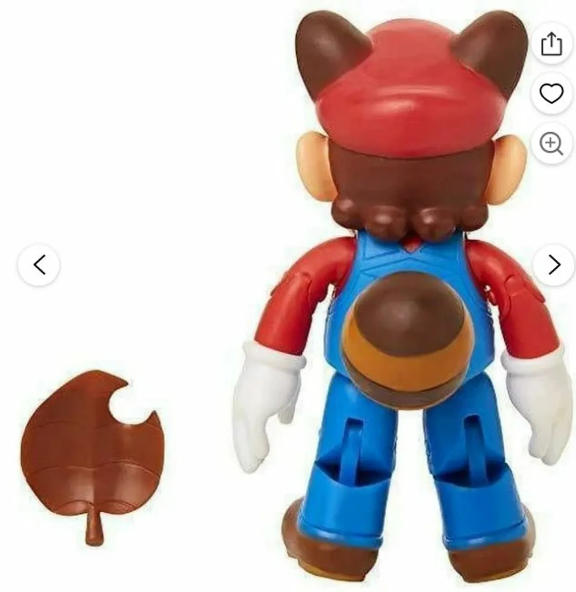 Super Mario Raccoon Mario With  Super Leaf 10cm - Image 4