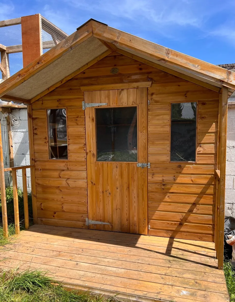 Shed 8ft x4ft plus 4 deck - Image 1