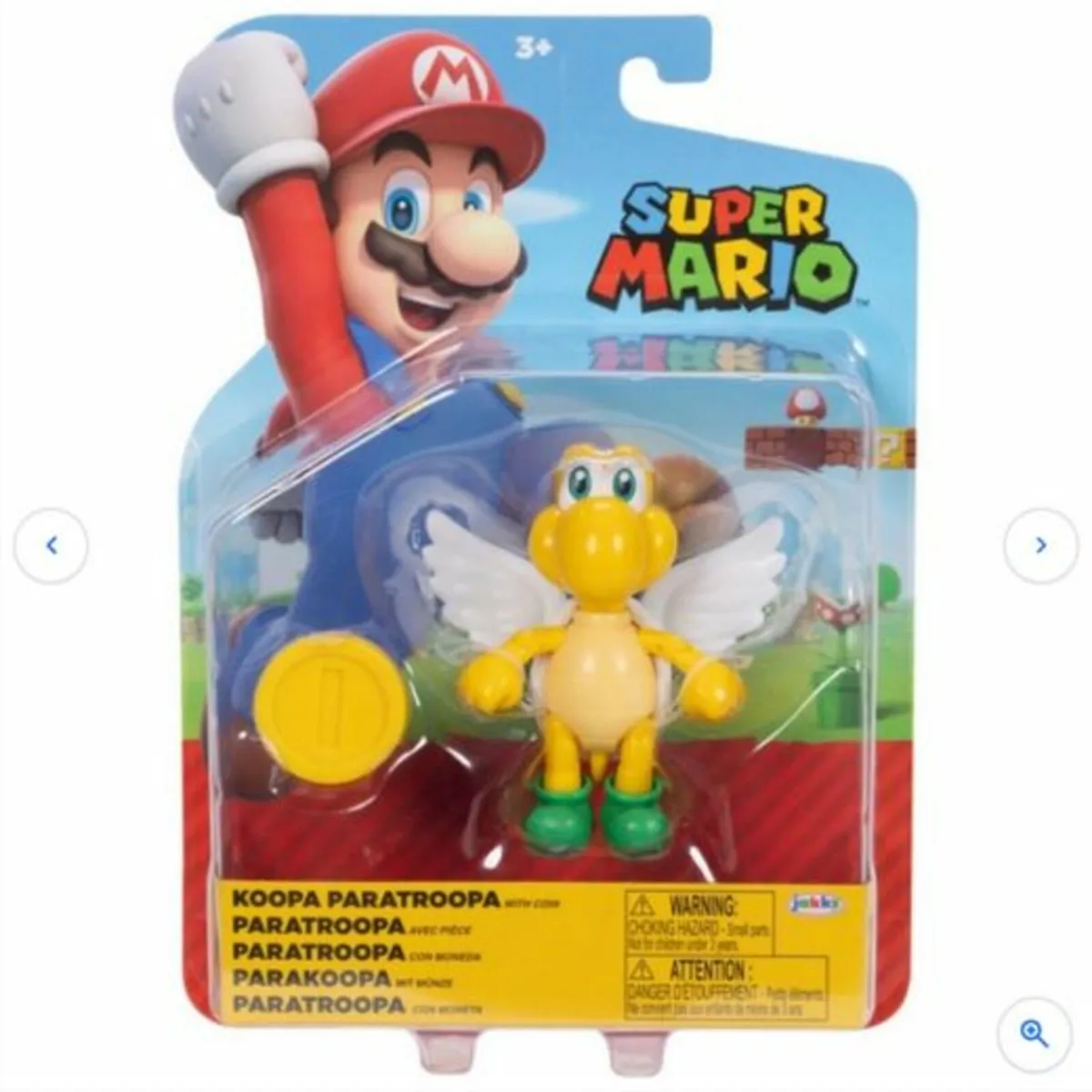 Super Mario Action Figure Green Para Koopa Troopa - Image 3