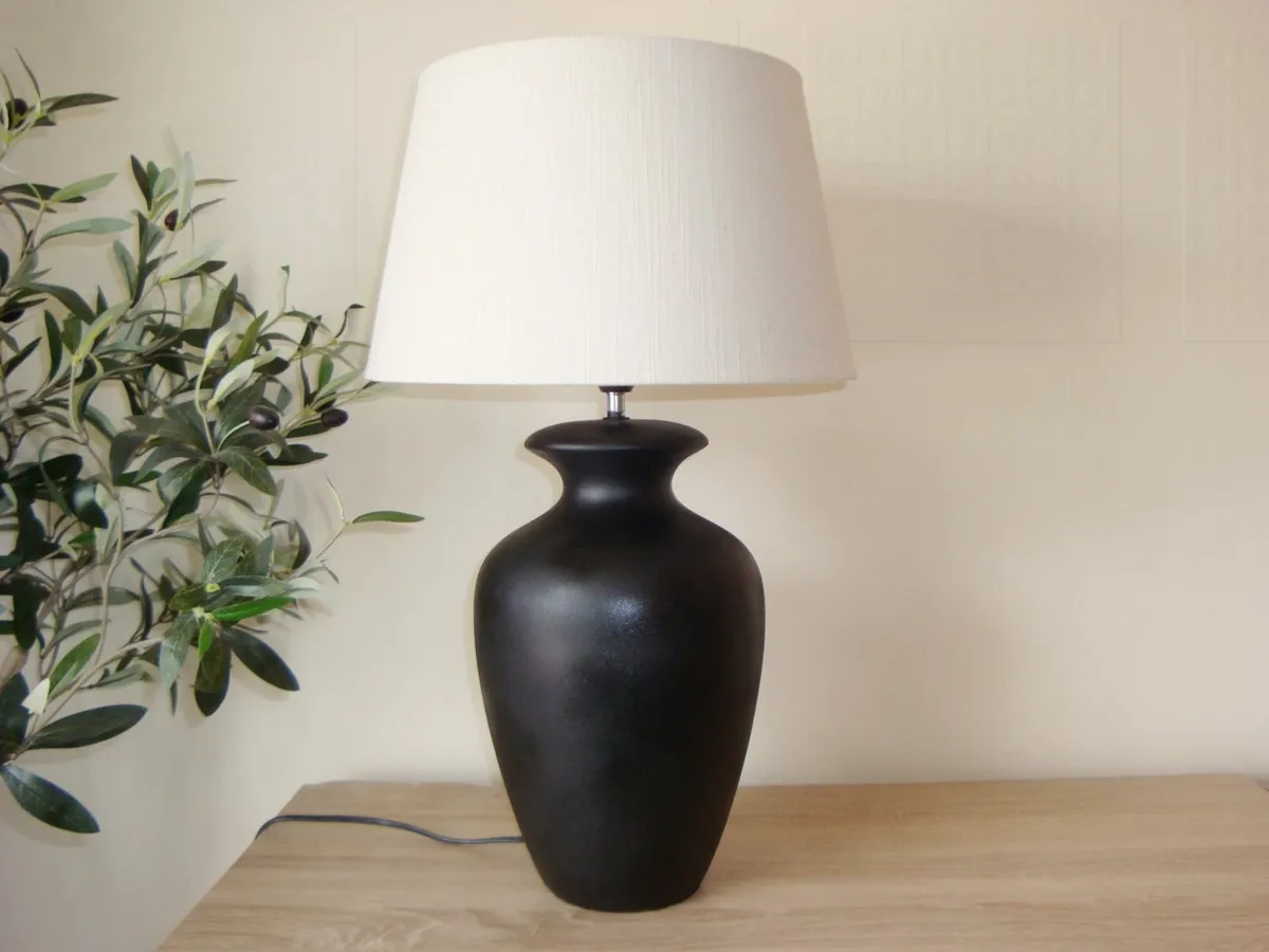 Textured table lamp H59cm - Image 2