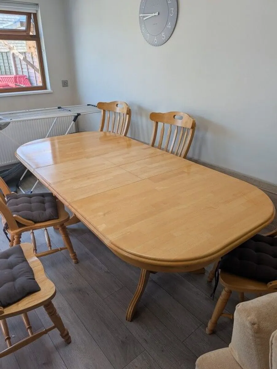kitchen table hardwood - Image 3