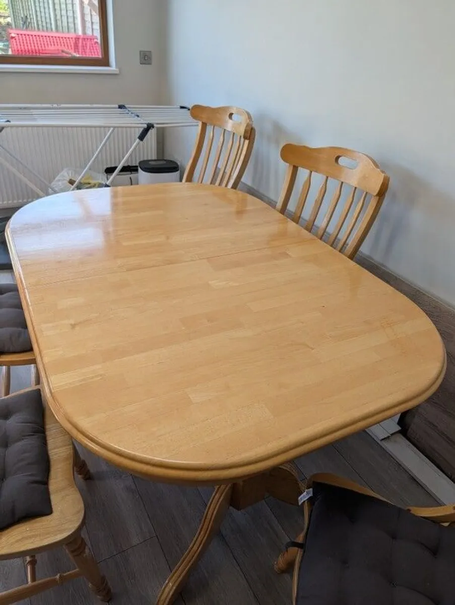 kitchen table hardwood - Image 4