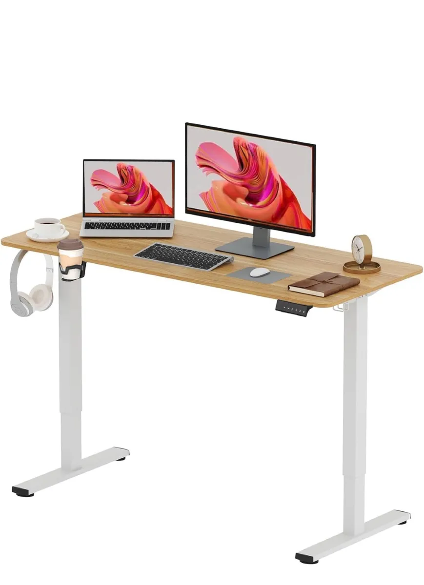 Electric Standing Desk ONE PIECE 110 x 54 Height A - Image 1