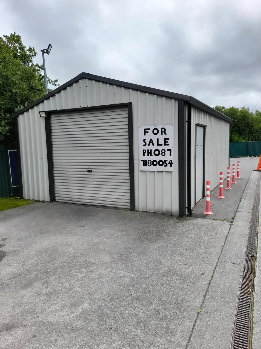 Steel shed Louisburgh - Image 1