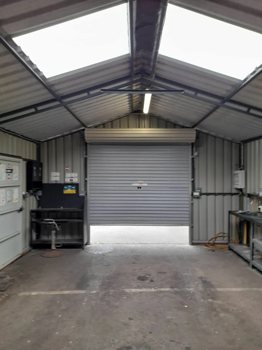Steel shed Louisburgh - Image 4