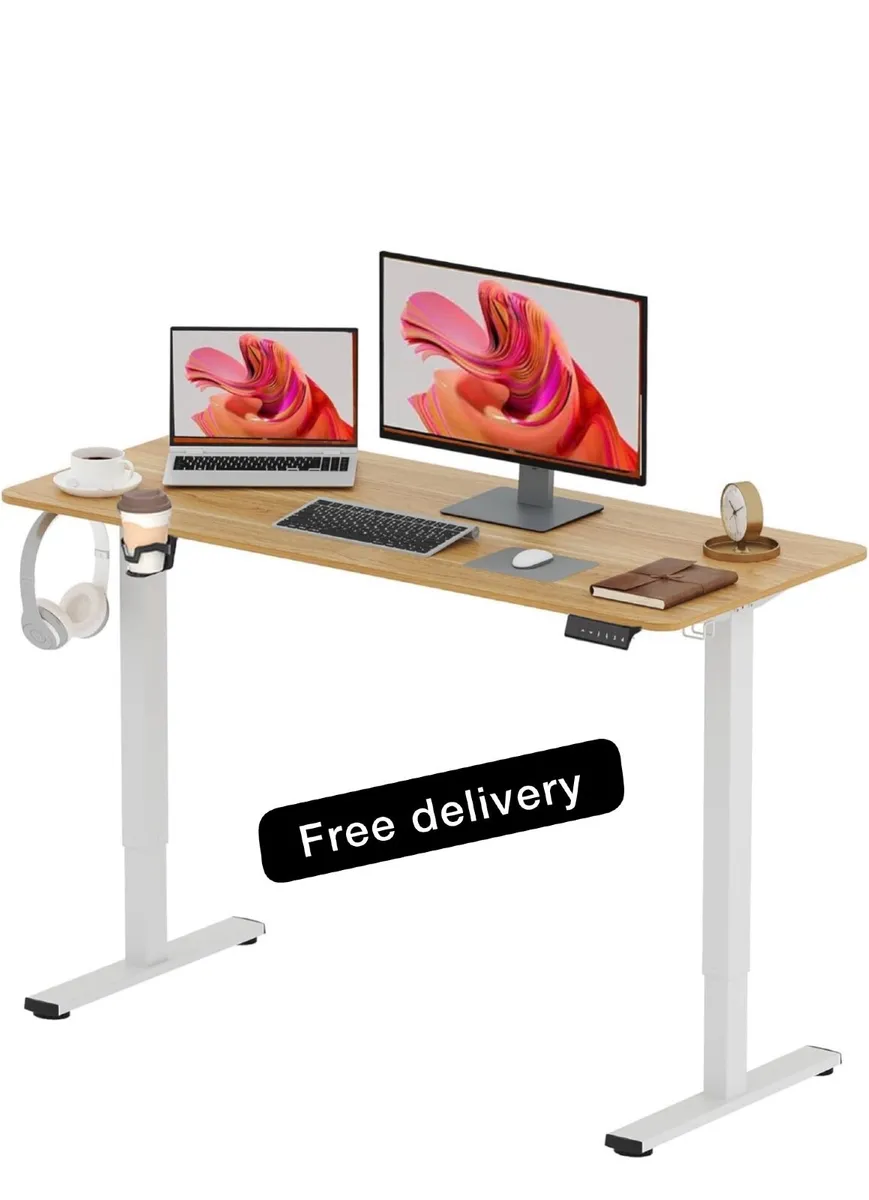 Electric Standing Desk ONE PIECE 110 x 54 Height A - Image 1