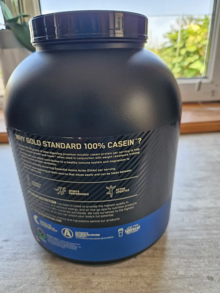 Optimum nutrition Casein vanilla 1.8kg - Image 3