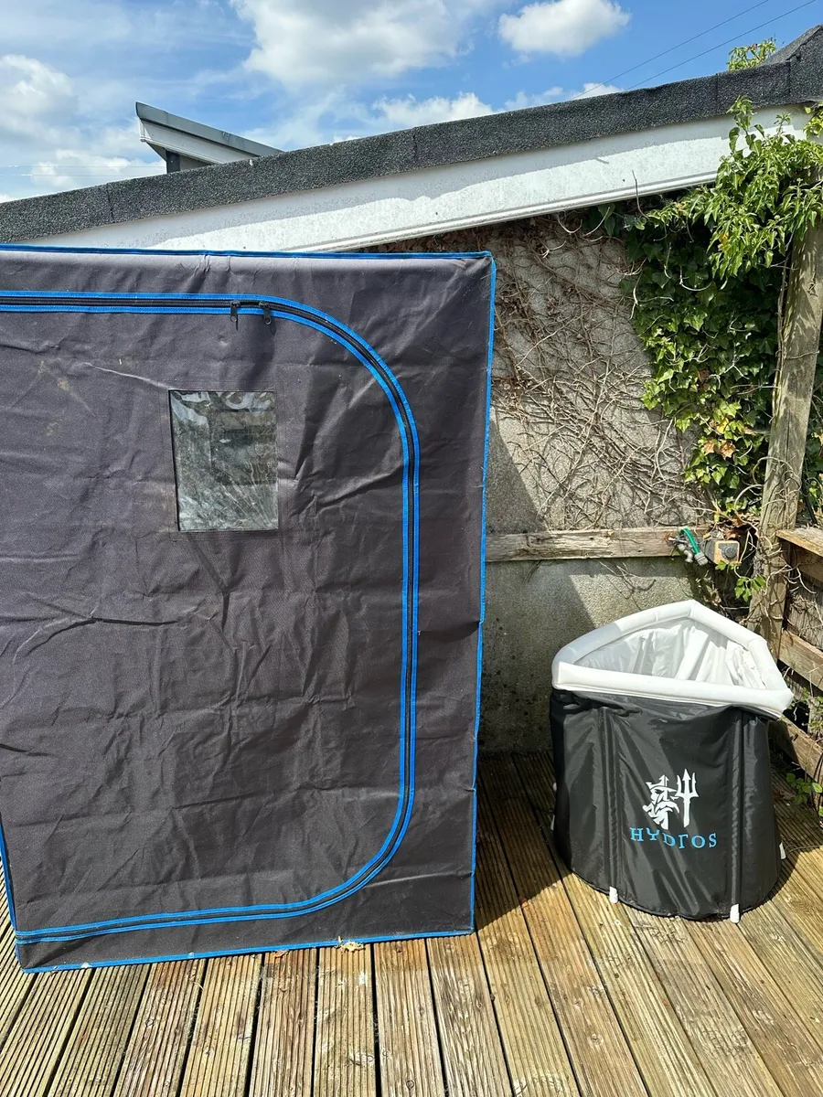Sauna and cold plunge set - Image 1