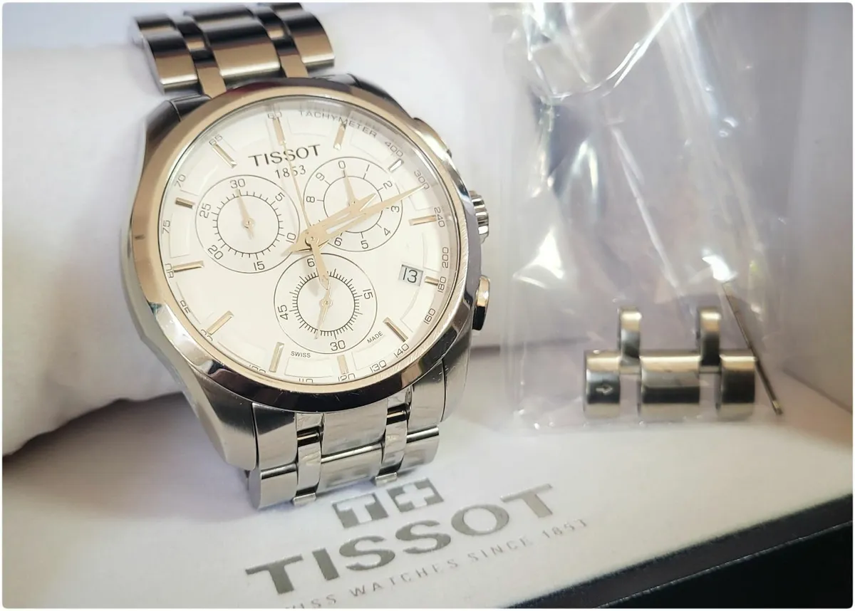 Tissot Couturier Chronograph watch - Image 2