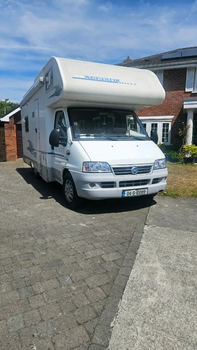 Adria coral 6 berth camper van