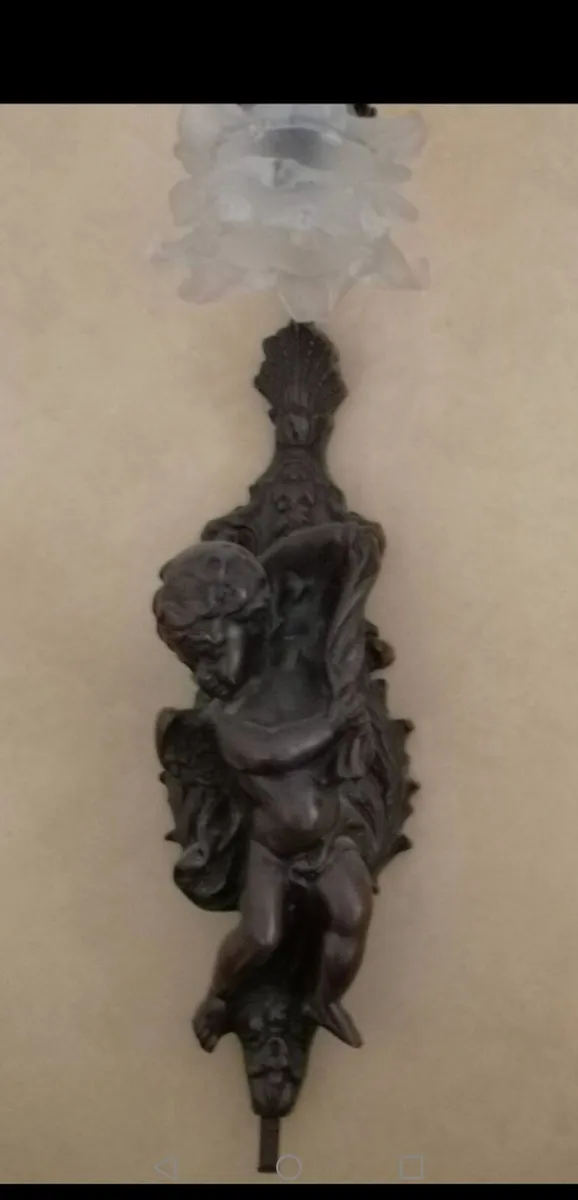 Pair of Unusual Wall Lights - Image 1