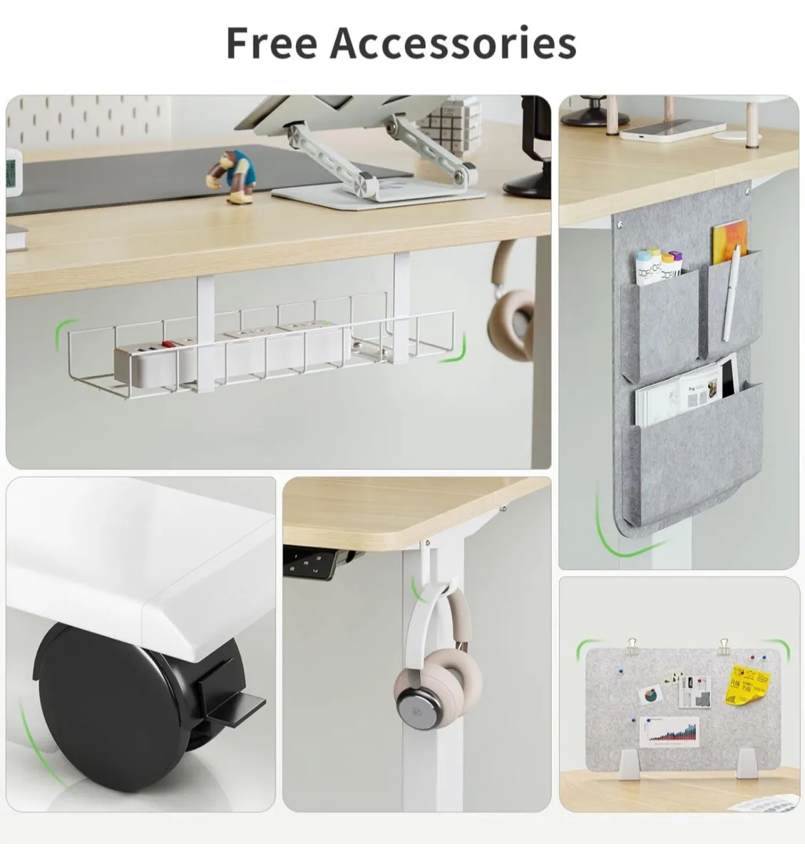 Height Adjustable Standing Desk Electric Standing - Image 4