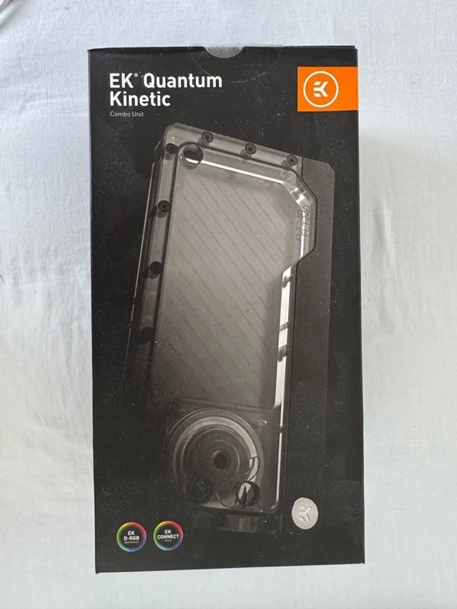 EK-Quantum Kinetic FLT 240 D5 PWM D-RGB - Plexi - Image 1