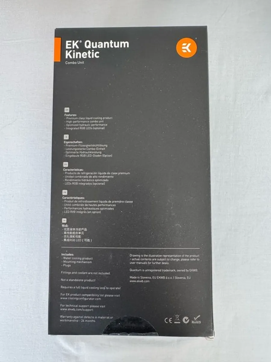 EK-Quantum Kinetic FLT 240 D5 PWM D-RGB - Plexi - Image 2