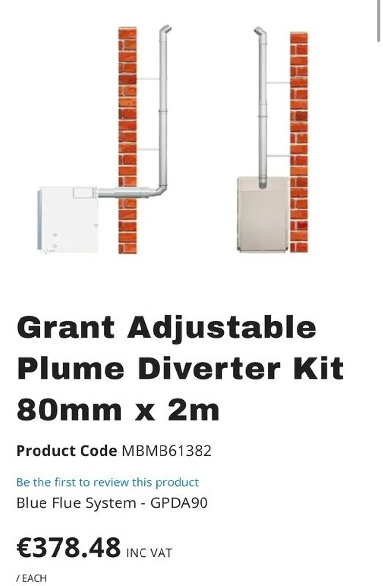 Grant adjustable plume diverter - Image 1