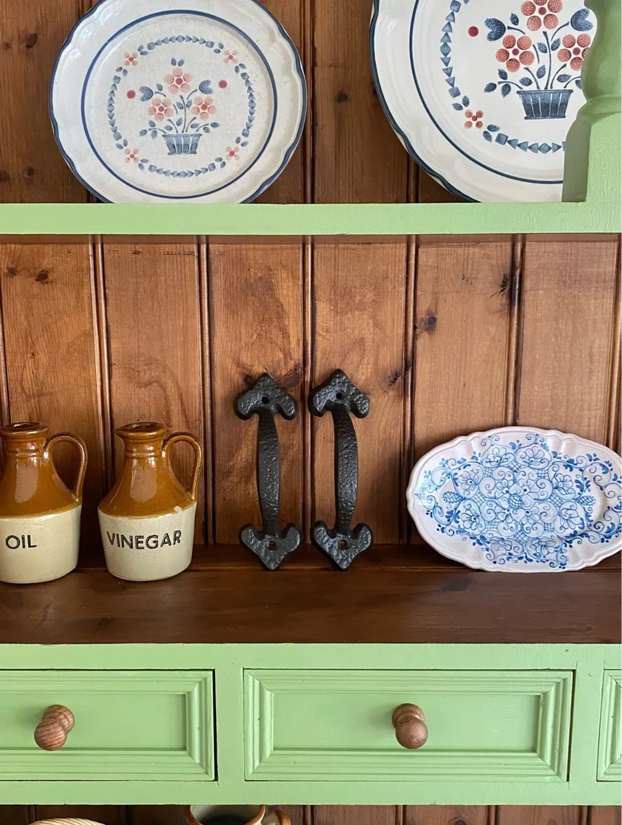 Antique Style Cast iron Cottage Handles - Image 1