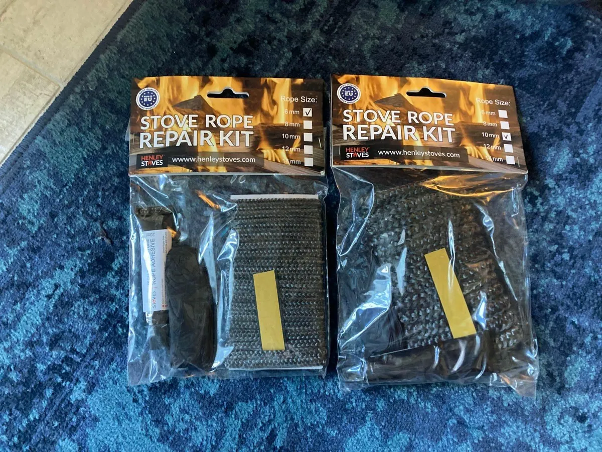 Rope and Glue Kit for stove door