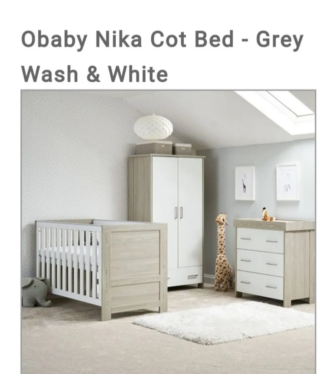 Obaby Nika Cotbed - Image 1