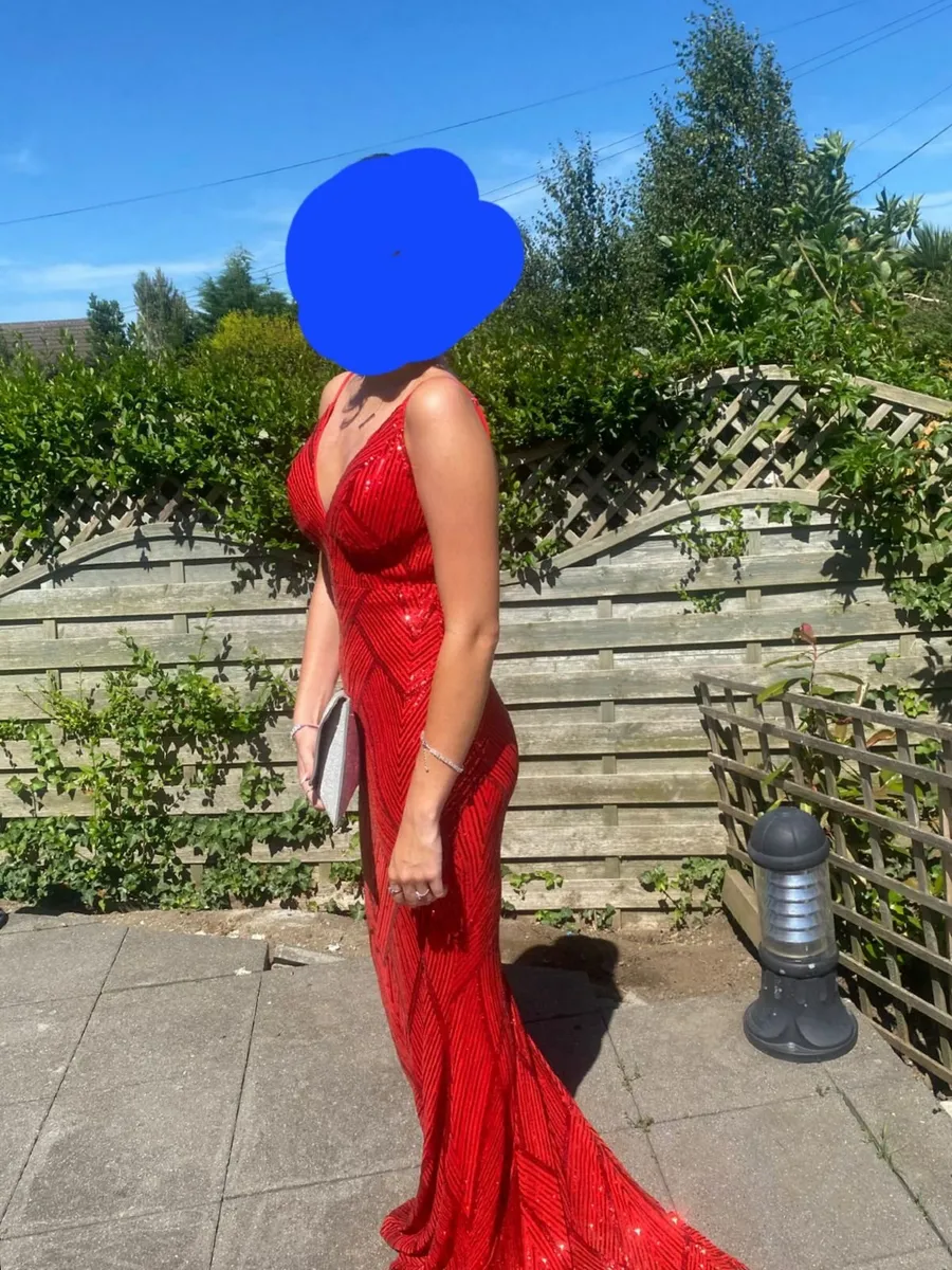 Ball gown Red - Image 1