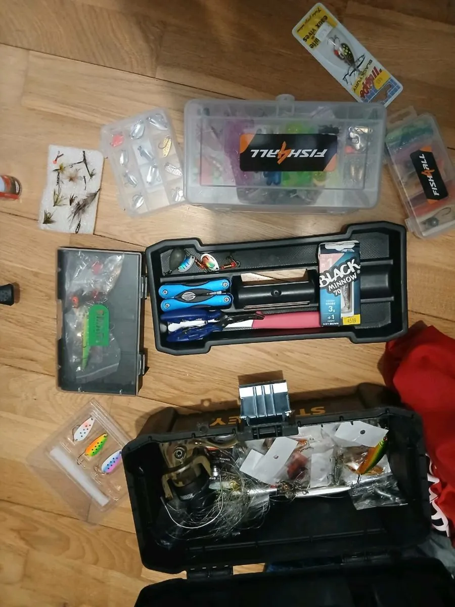Fishing rod and tackle - Image 1