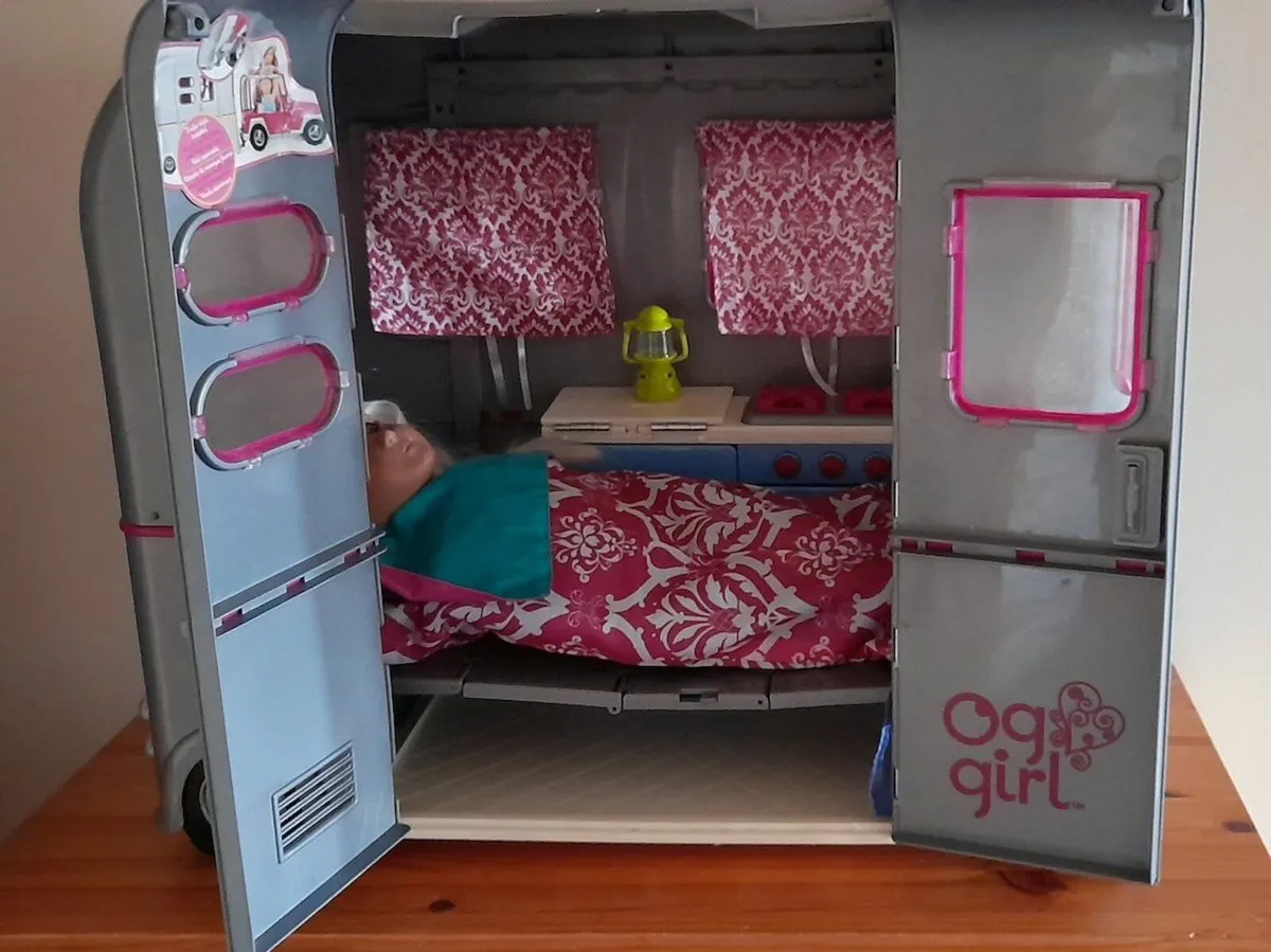 Our Generation Shannon Doll, Camper Van, Book, Car - Image 4