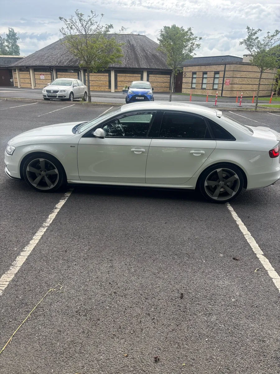 2014 S Line white Audi a4 - Image 4